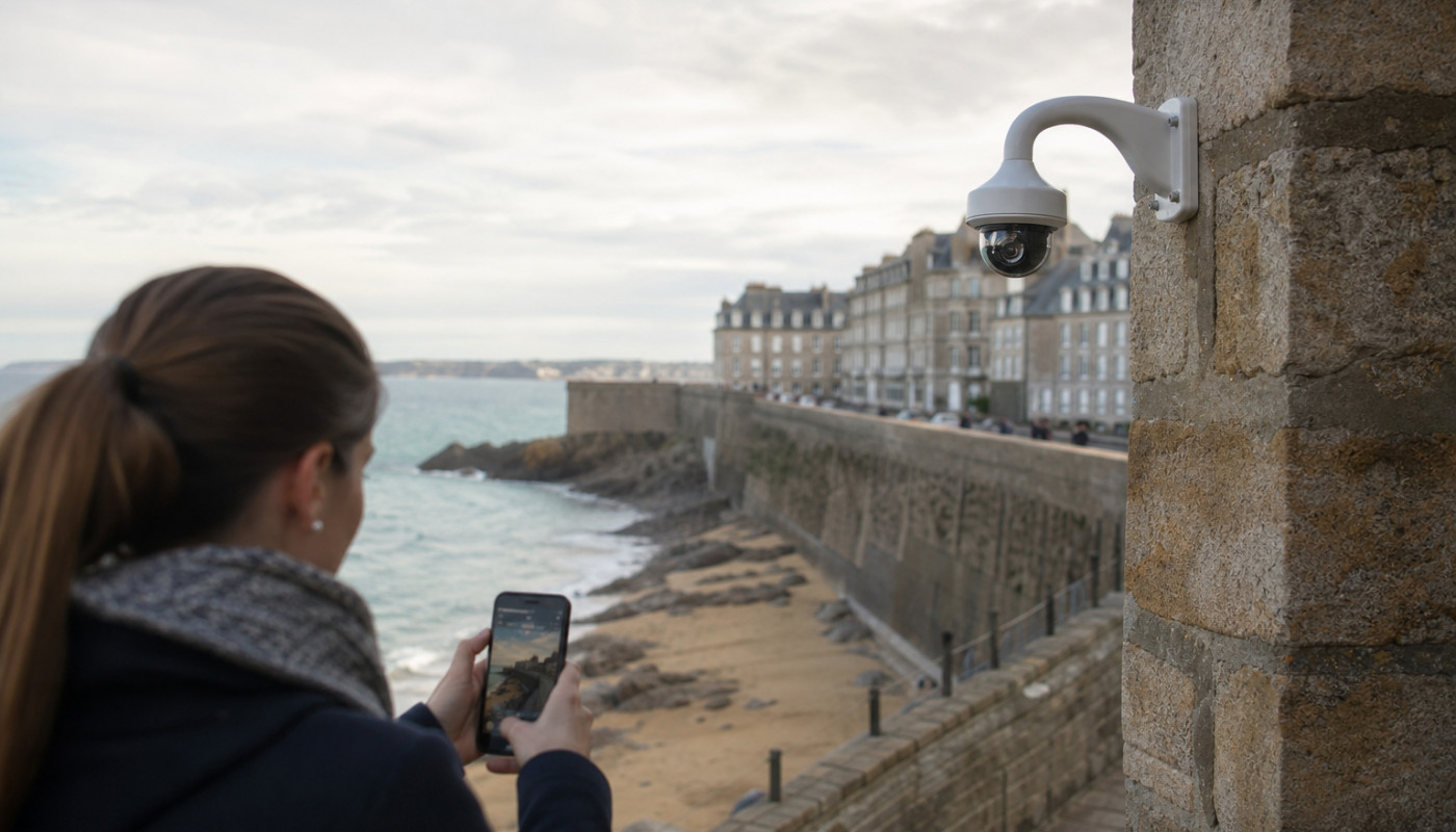 Les avantages des webcams à Saint Malo